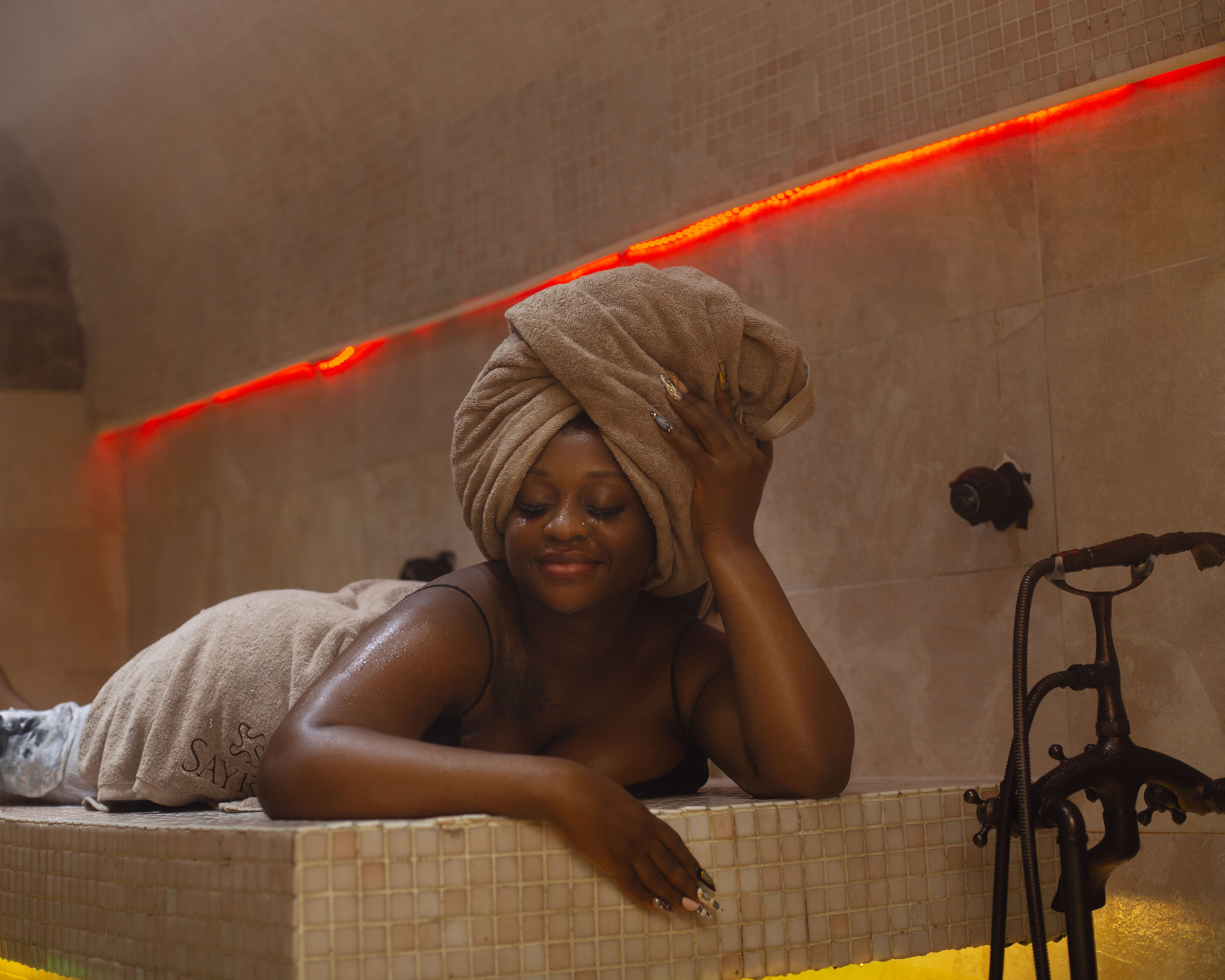 Massage therapy at Sayria